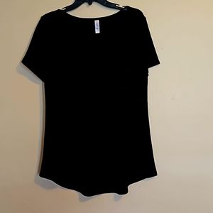 Classic T Elegant Lularoe Black Size Large